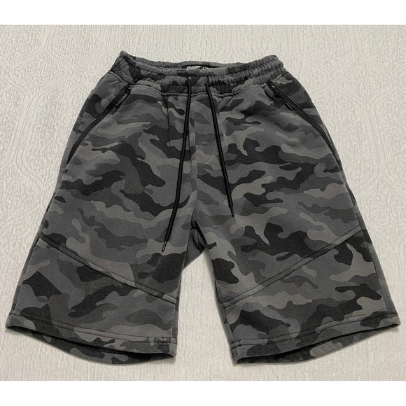 Brooklyn Cloth Other - Brooklyn Cloth Camo Sweat Shorts Mens Size Small Zipper Pockets Drawstring